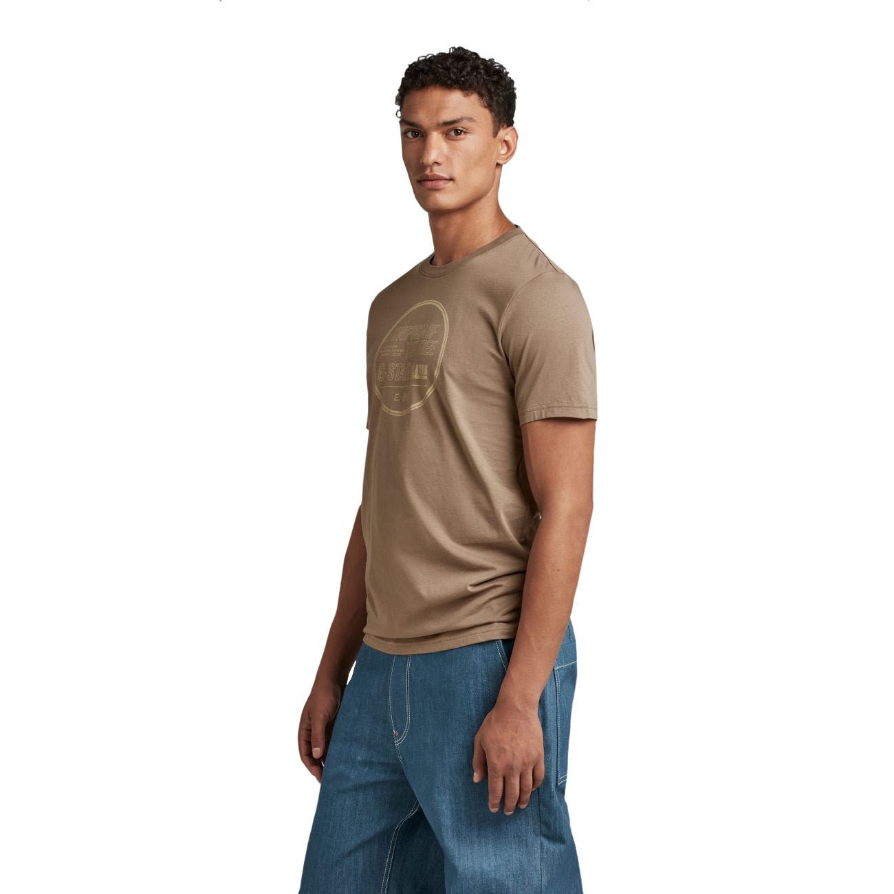 G-STAR RAW DENIM CHEST GRAPHIC SLIM R T Herren T-Shirt - G-Star Raw Denim - SAGATOO - 8720347472927